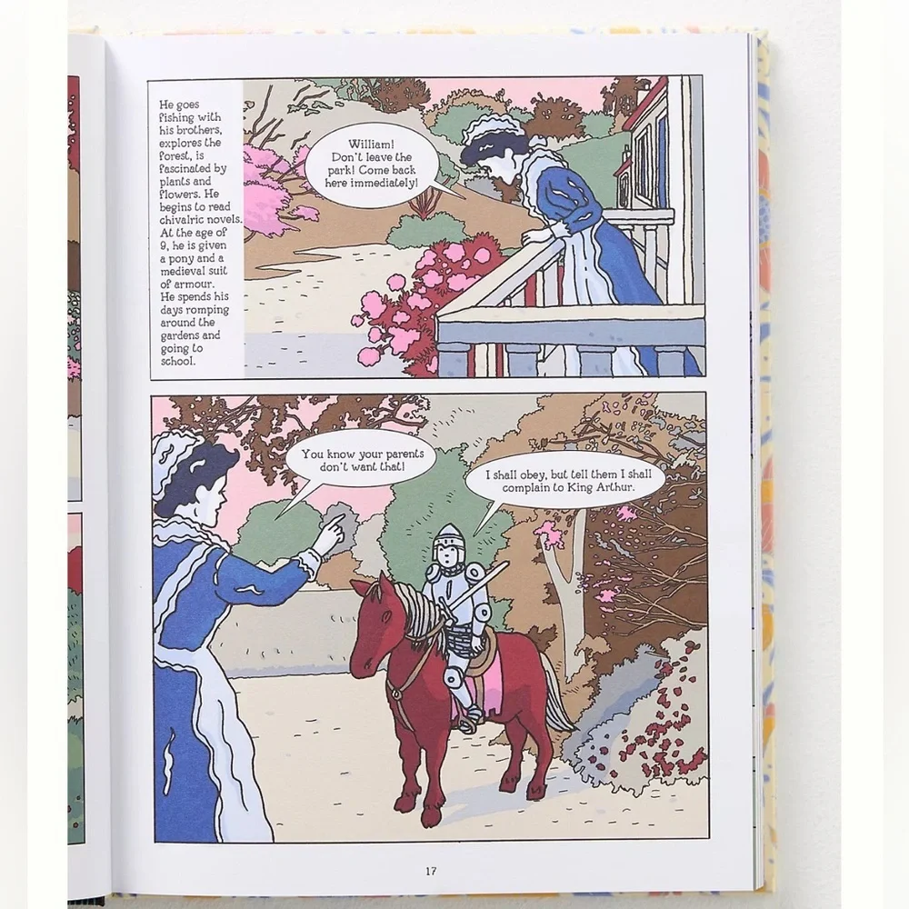 NWT‎ William Morris Story Book Comic Book Coffee Table Decor Book Housewarming